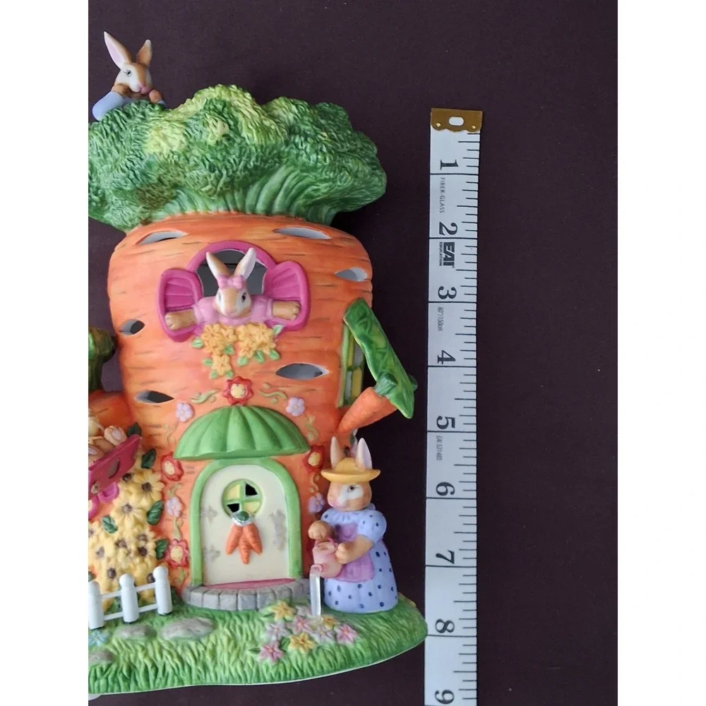 PartyLite Carrot House Tealight Candle Holder. Retired NEW Open Box! - Picture 12 of 13